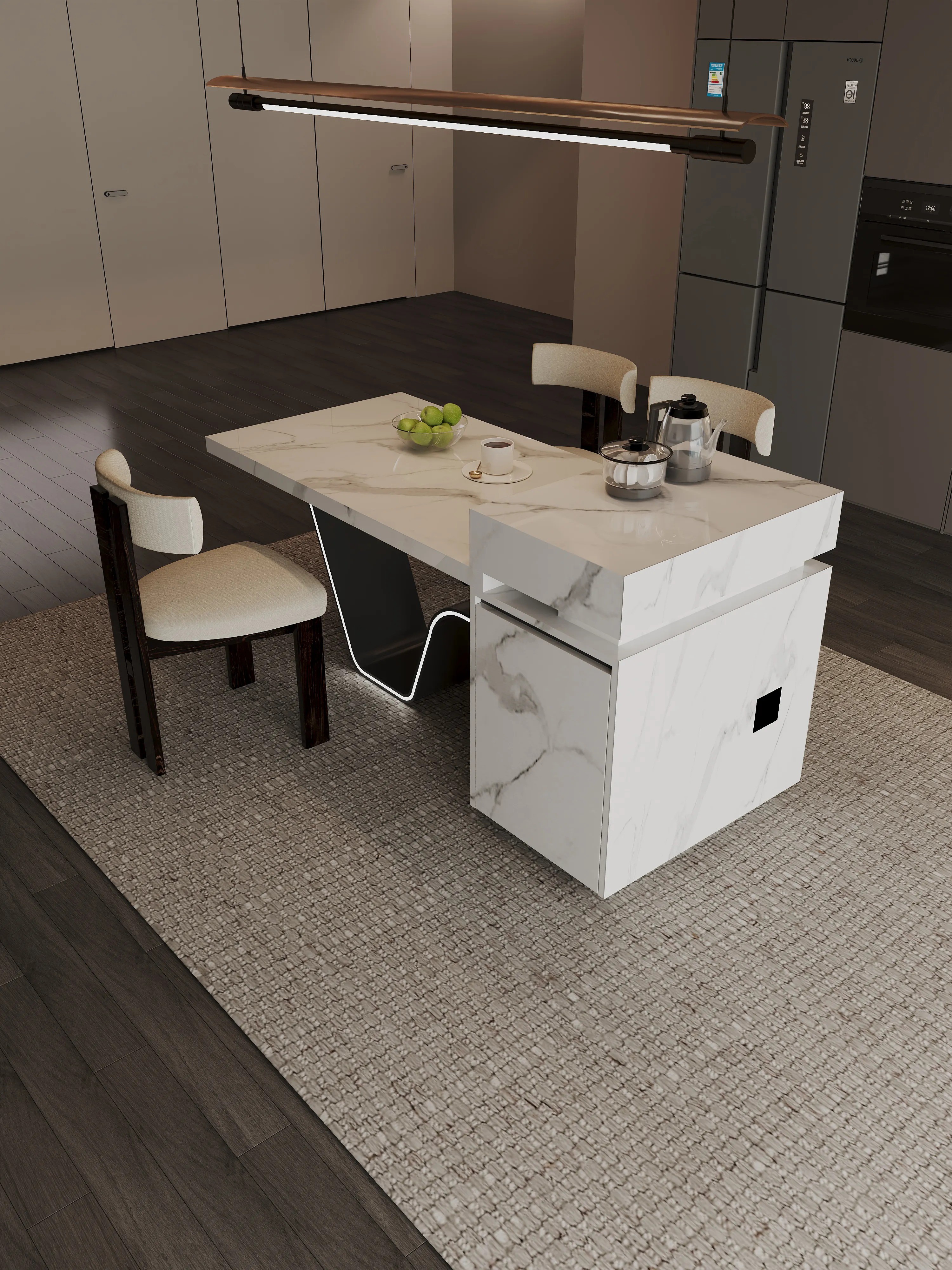 Island Dragon Head up Series - Custom Kitchen Cabinets & Countertop | CHEERFUL Kenya image 28 detail view