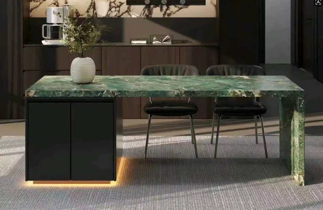 Island Table Flush Series - Custom Kitchen Cabinets & Countertop | CHEERFUL Kenya image 3