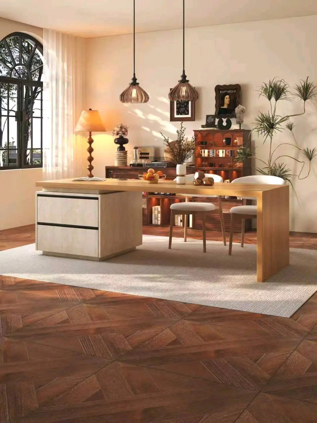Island Table Flush Series - Custom Kitchen Cabinets & Countertop | CHEERFUL Kenya image 17 detail view