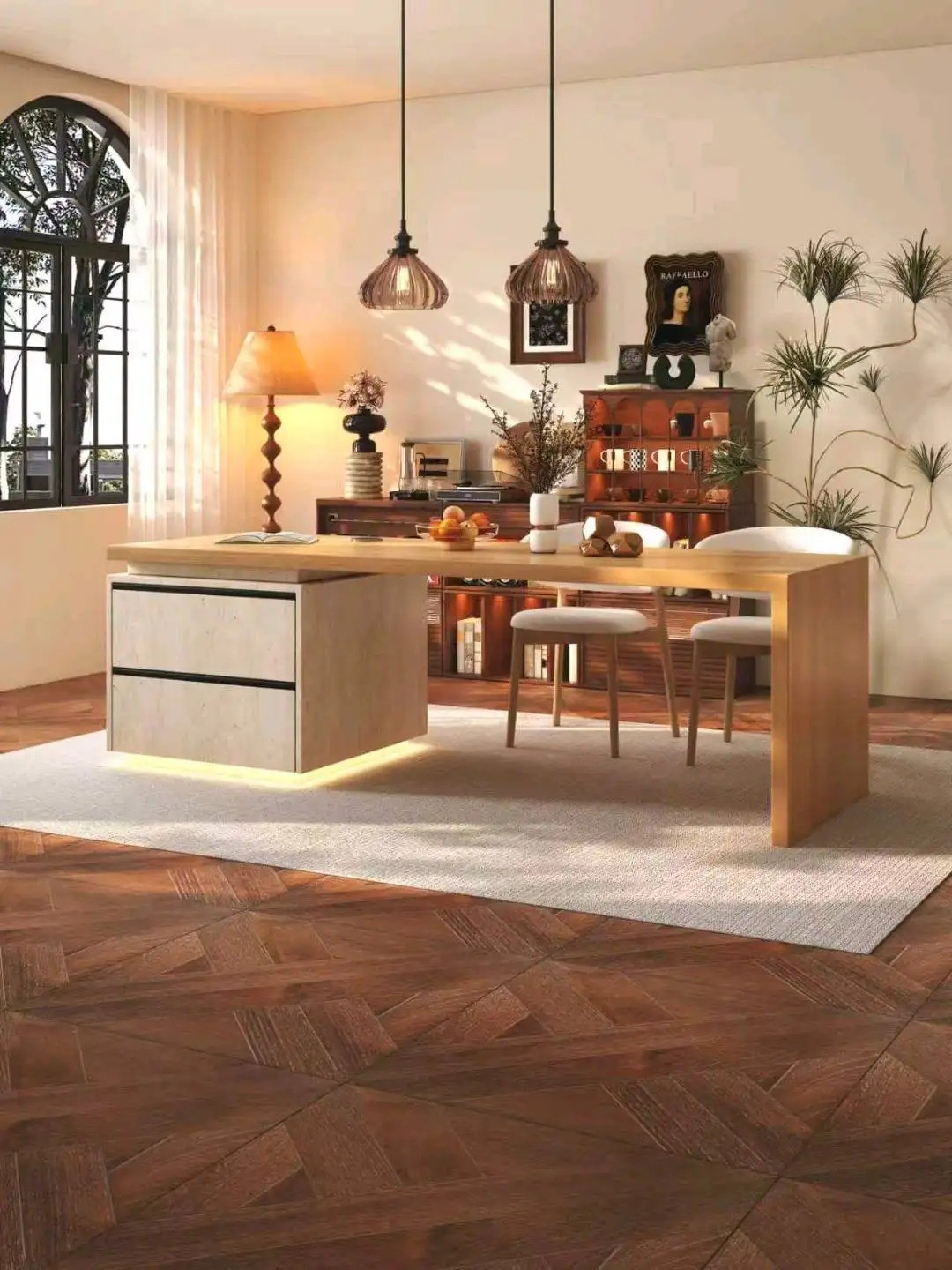 Island Table Flush Series - Custom Kitchen Cabinets & Countertop | CHEERFUL Kenya image 18 detail view