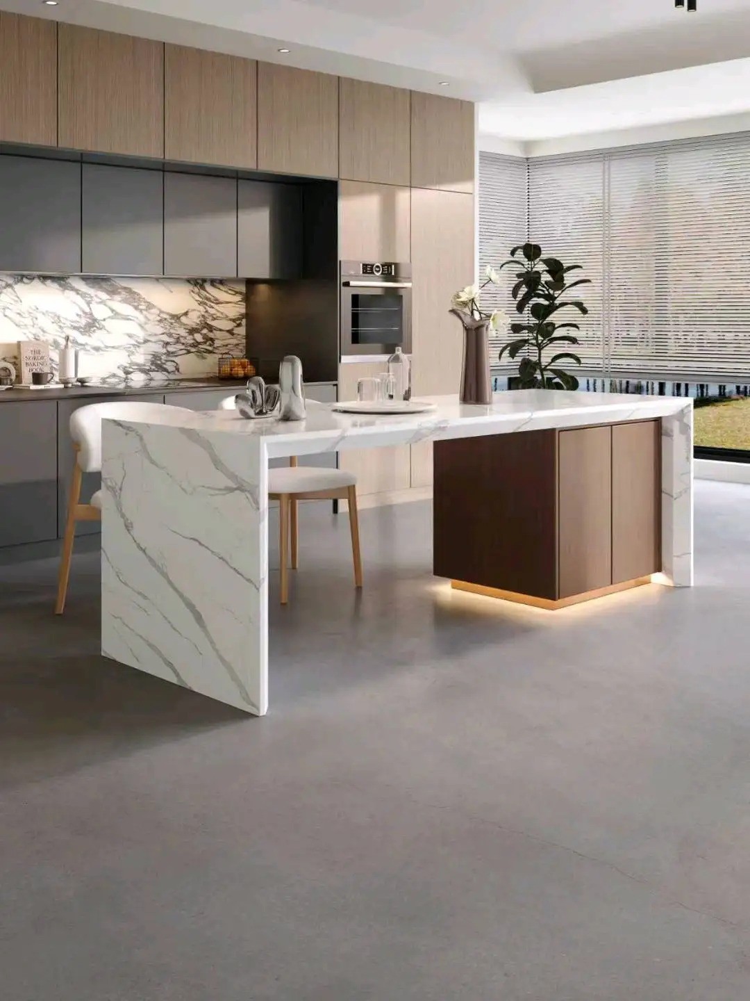 Island Table Flush Series - Custom Kitchen Cabinets & Countertop | CHEERFUL Kenya image 21 detail view