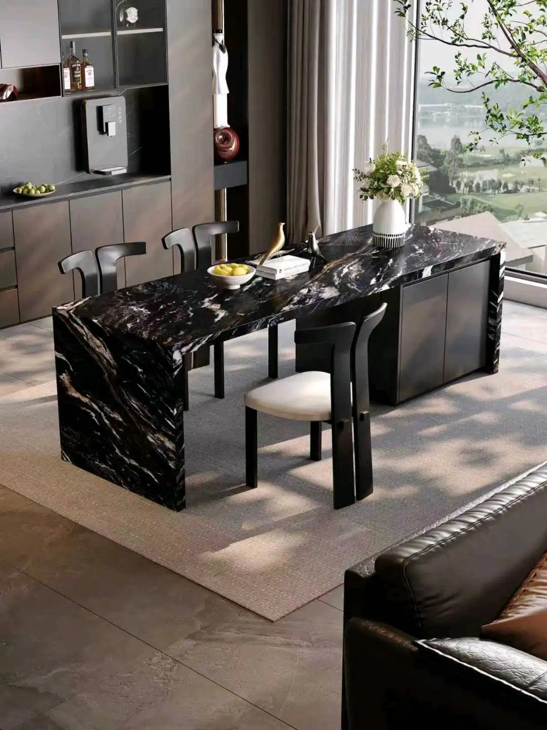 Island Table Flush Series - Custom Kitchen Cabinets & Countertop | CHEERFUL Kenya image 24 detail view