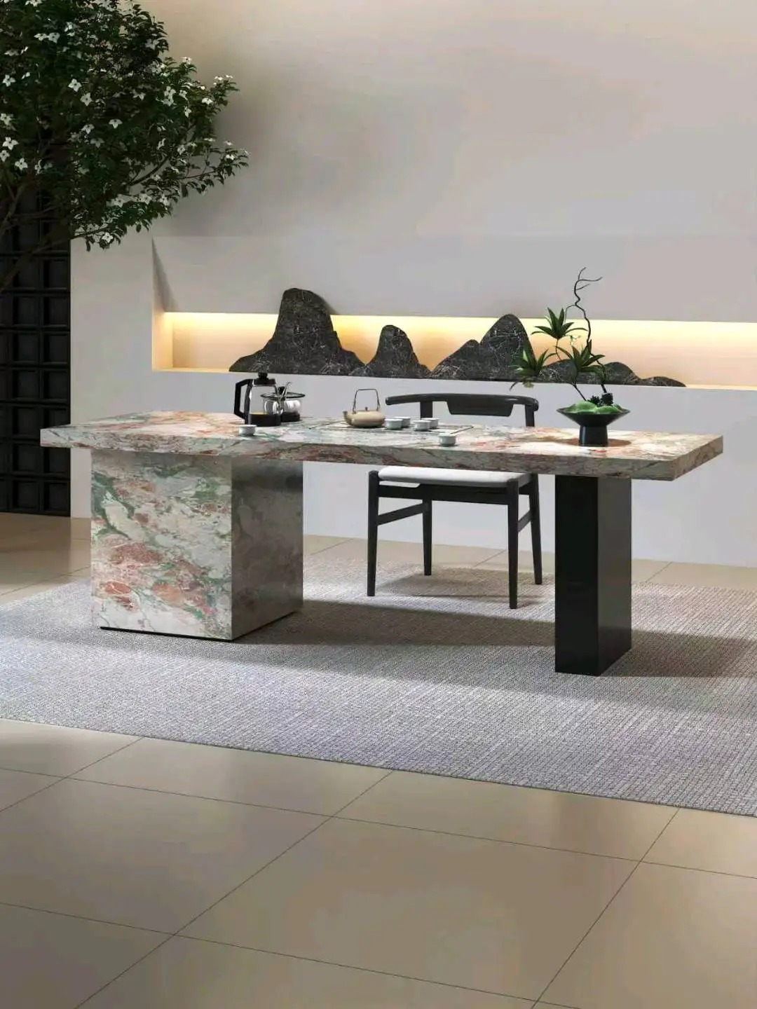 Island Tea Table Series - Custom Kitchen Cabinets & Countertop | CHEERFUL Kenya image 2 detail view