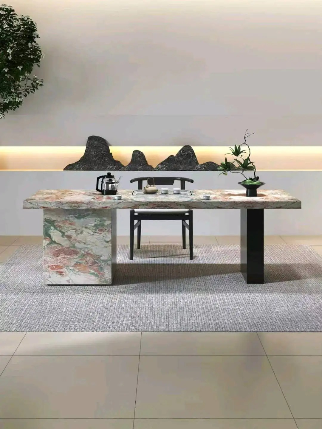 Island Tea Table Series - Custom Kitchen Cabinets & Countertop | CHEERFUL Kenya image 3 detail view