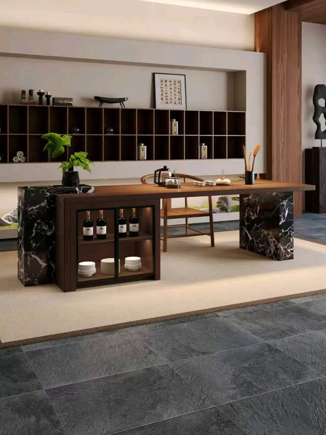 Island Tea Table Series - Custom Kitchen Cabinets & Countertop | CHEERFUL Kenya image 6 detail view