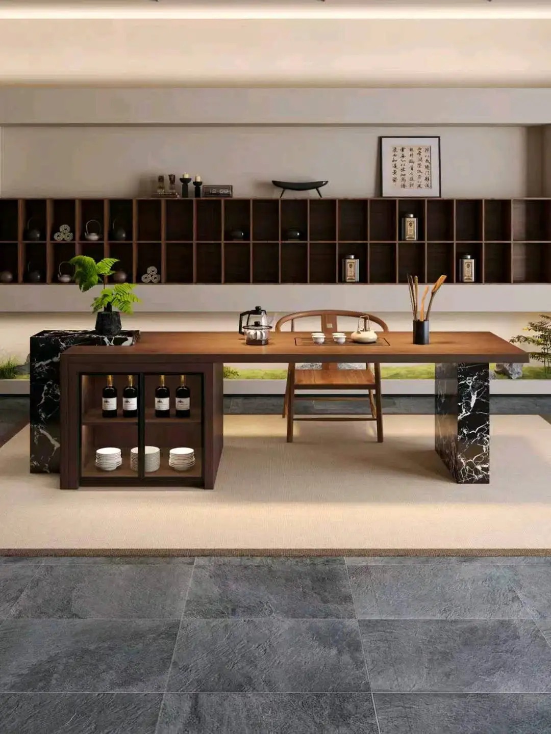 Island Tea Table Series - Custom Kitchen Cabinets & Countertop | CHEERFUL Kenya image 7 detail view
