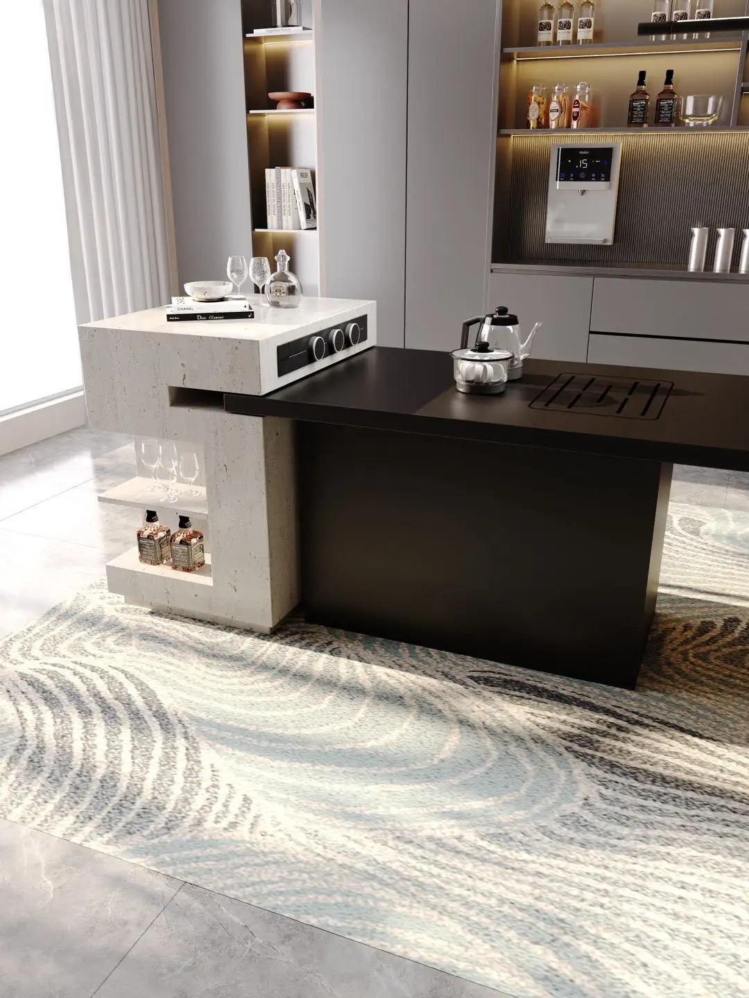 Island Tea Table Series - Custom Kitchen Cabinets & Countertop | CHEERFUL Kenya image 24 detail view