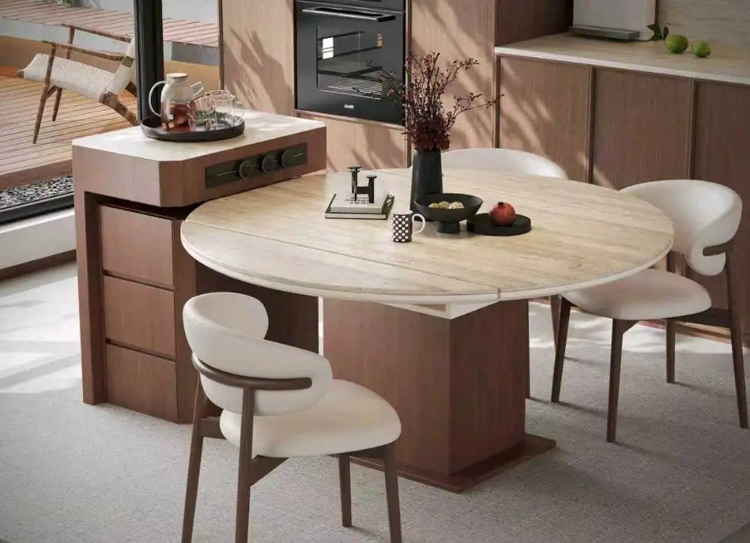 Island Round Table Series - Custom Kitchen Cabinets & Countertop | CHEERFUL Kenya image 6