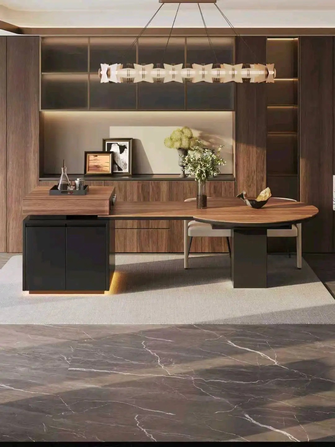 Island Round Table Series - Custom Kitchen Cabinets & Countertop | CHEERFUL Kenya image 19 detail view