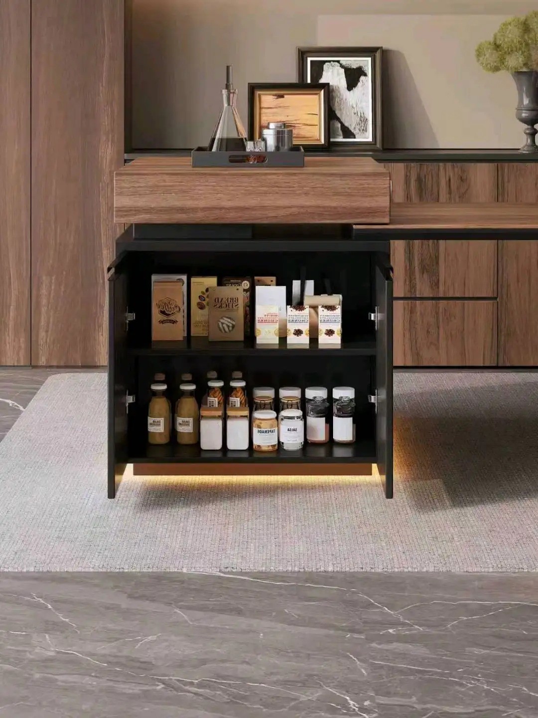 Island Round Table Series - Custom Kitchen Cabinets & Countertop | CHEERFUL Kenya image 21 detail view