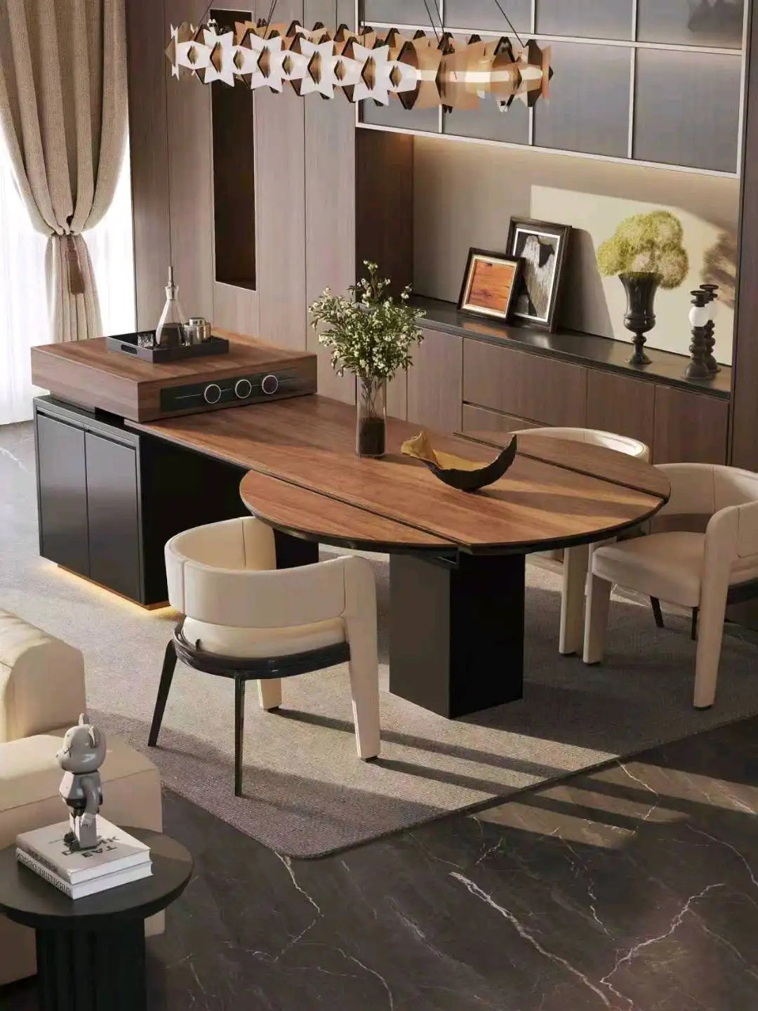 Island Round Table Series - Custom Kitchen Cabinets & Countertop | CHEERFUL Kenya image 22 detail view