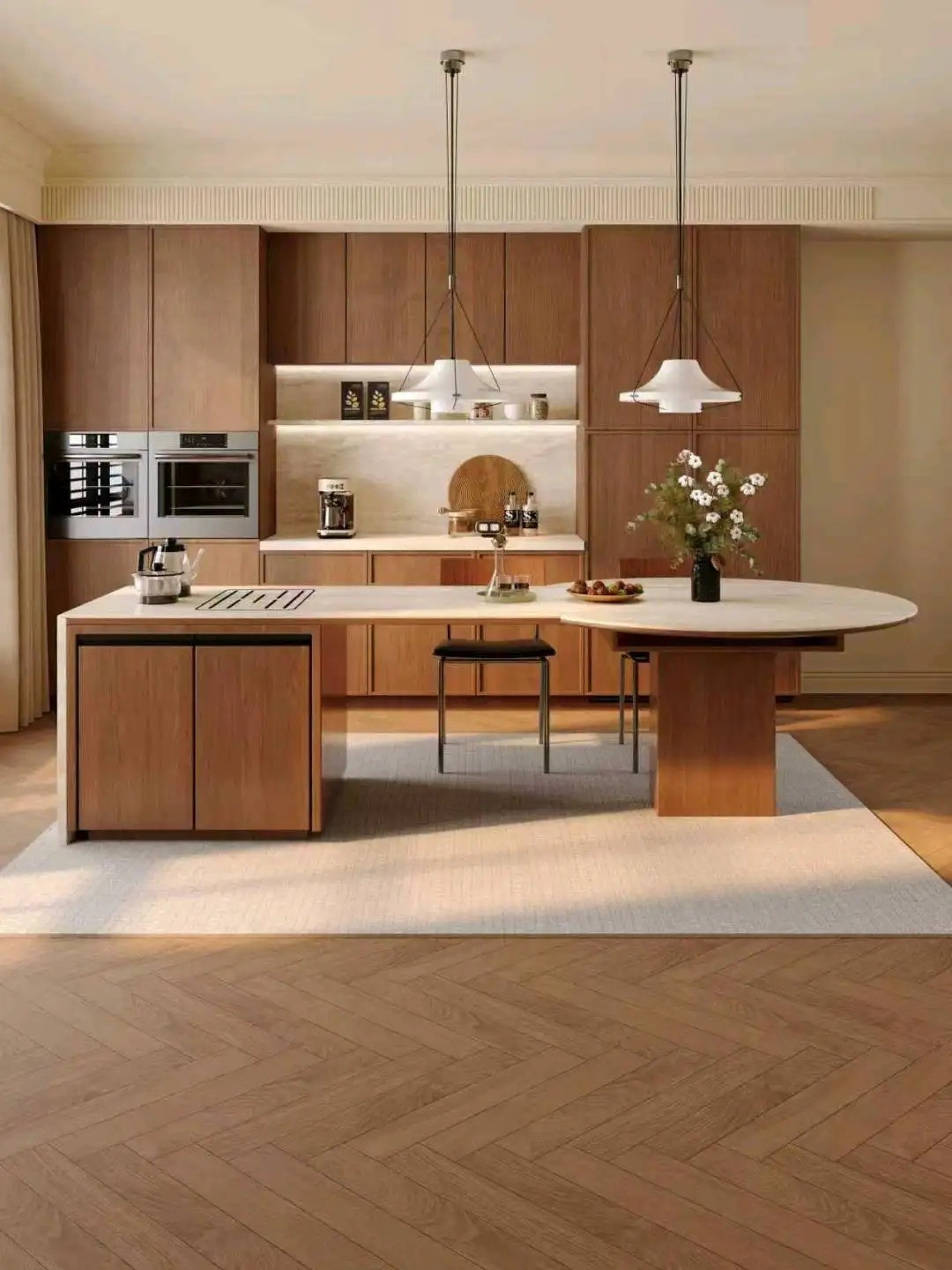 Island Round Table Series - Custom Kitchen Cabinets & Countertop | CHEERFUL Kenya image 30 detail view