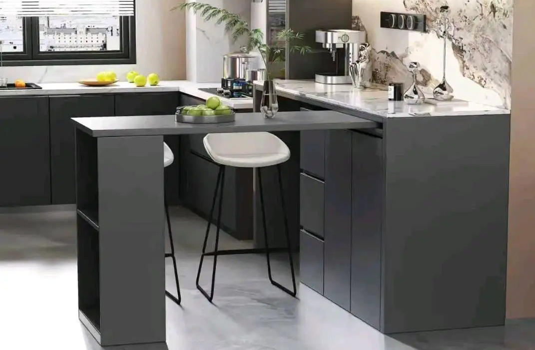 Island folding and telescopic series - Custom Kitchen Cabinets & Countertop | CHEERFUL Kenya image 4