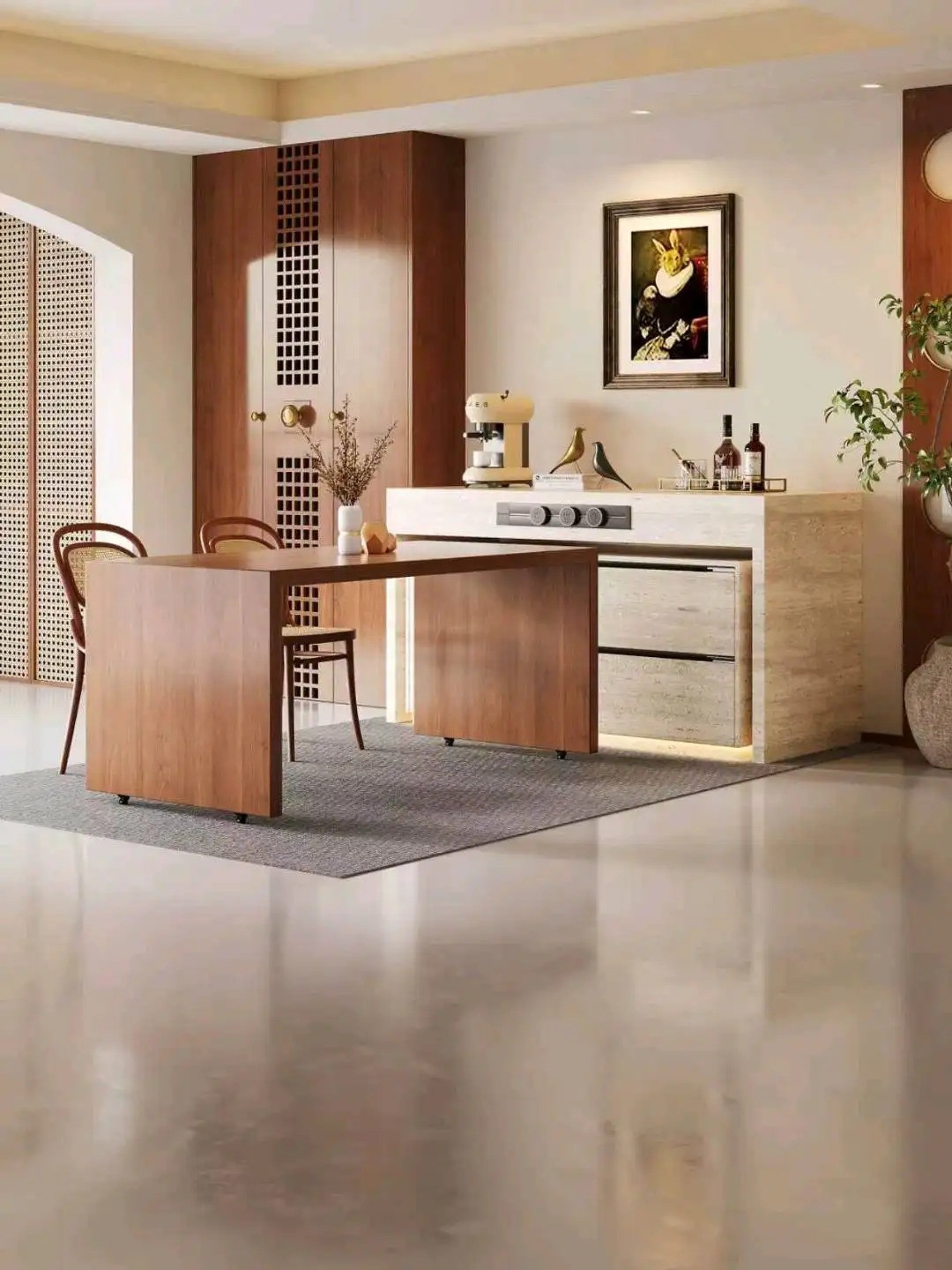 Island folding and telescopic series - Custom Kitchen Cabinets & Countertop | CHEERFUL Kenya image 5 detail view