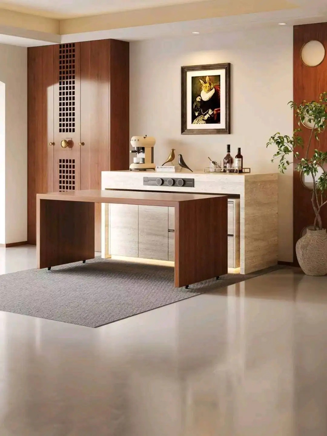 Island folding and telescopic series - Custom Kitchen Cabinets & Countertop | CHEERFUL Kenya image 6 detail view