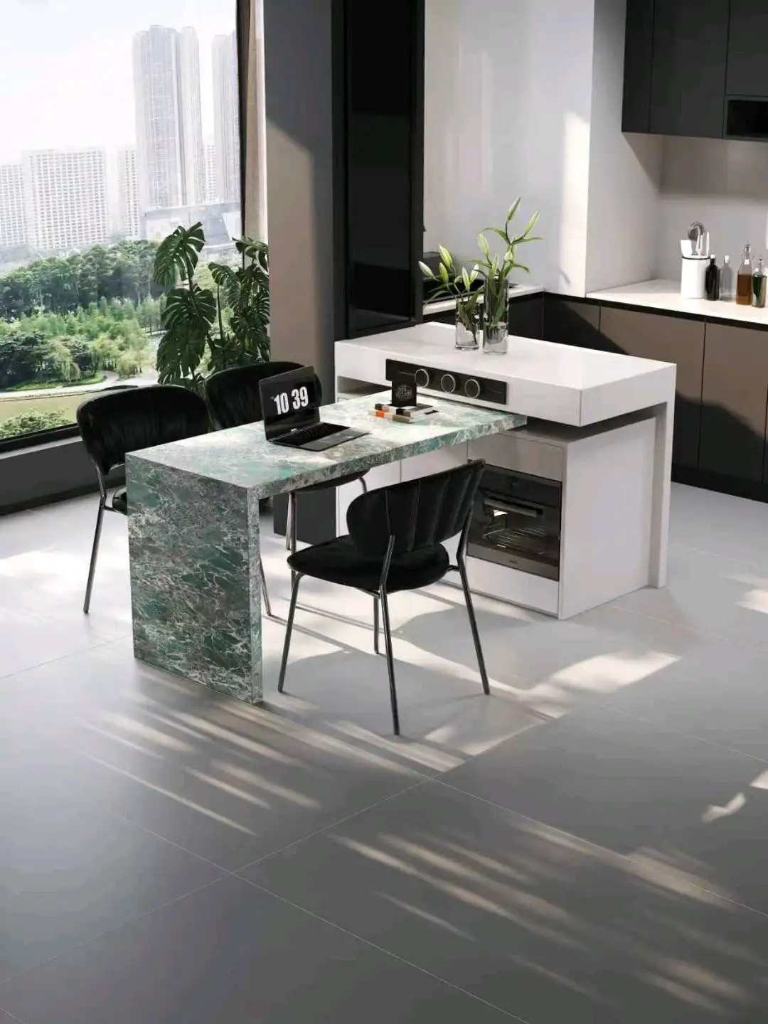 Island folding and telescopic series - Custom Kitchen Cabinets & Countertop | CHEERFUL Kenya image 8 detail view