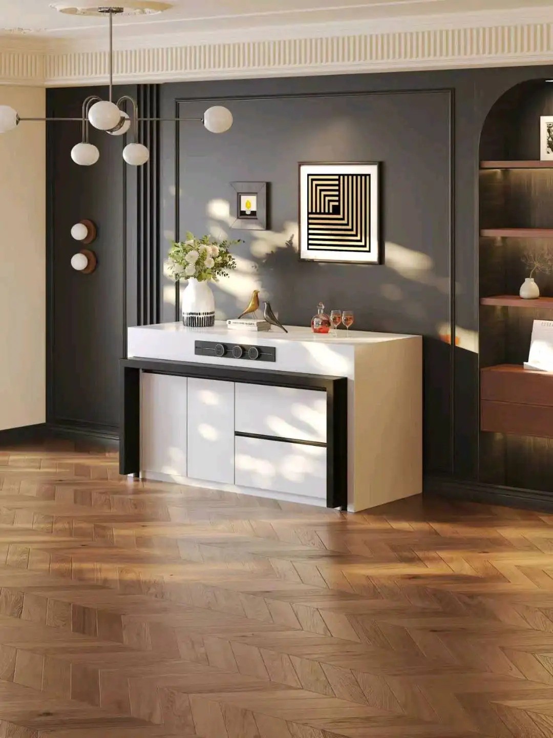 Island folding and telescopic series - Custom Kitchen Cabinets & Countertop | CHEERFUL Kenya image 22 detail view