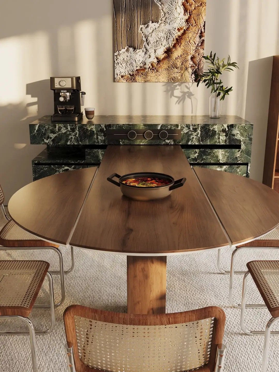Island folding and telescopic series - Custom Kitchen Cabinets & Countertop | CHEERFUL Kenya image 26 detail view