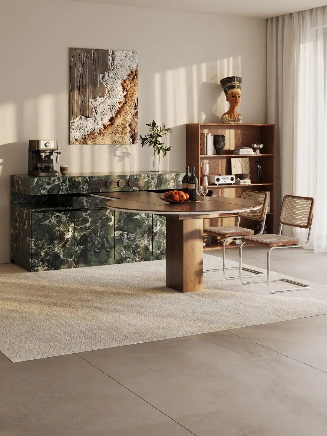 Island folding and telescopic series - Custom Kitchen Cabinets & Countertop | CHEERFUL Kenya image 27 detail view