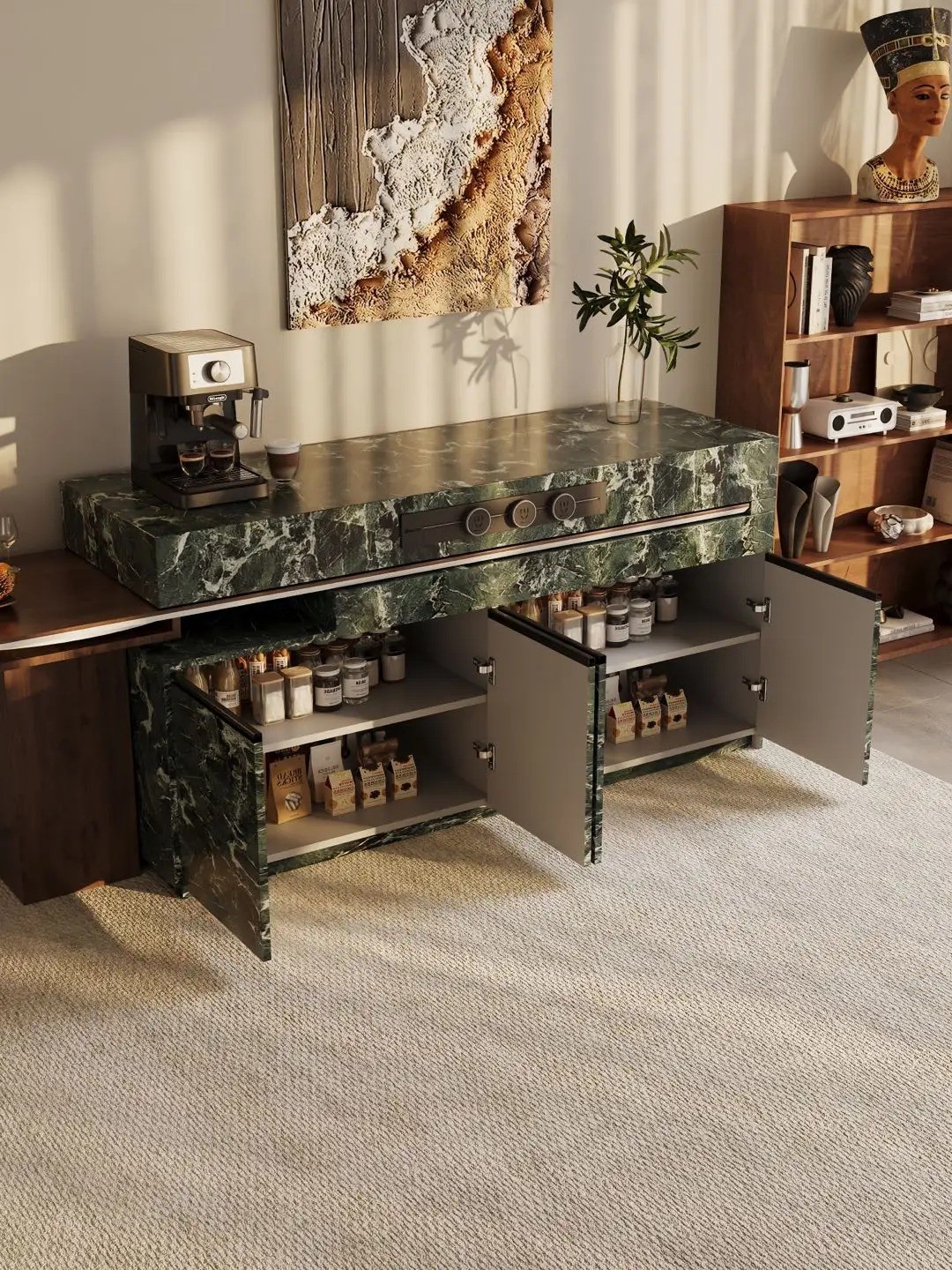 Island folding and telescopic series - Custom Kitchen Cabinets & Countertop | CHEERFUL Kenya image 29 detail view