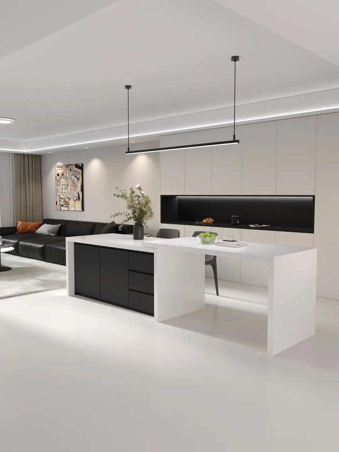 Island folding and telescopic series - Custom Kitchen Cabinets & Countertop | CHEERFUL Kenya image 31 detail view