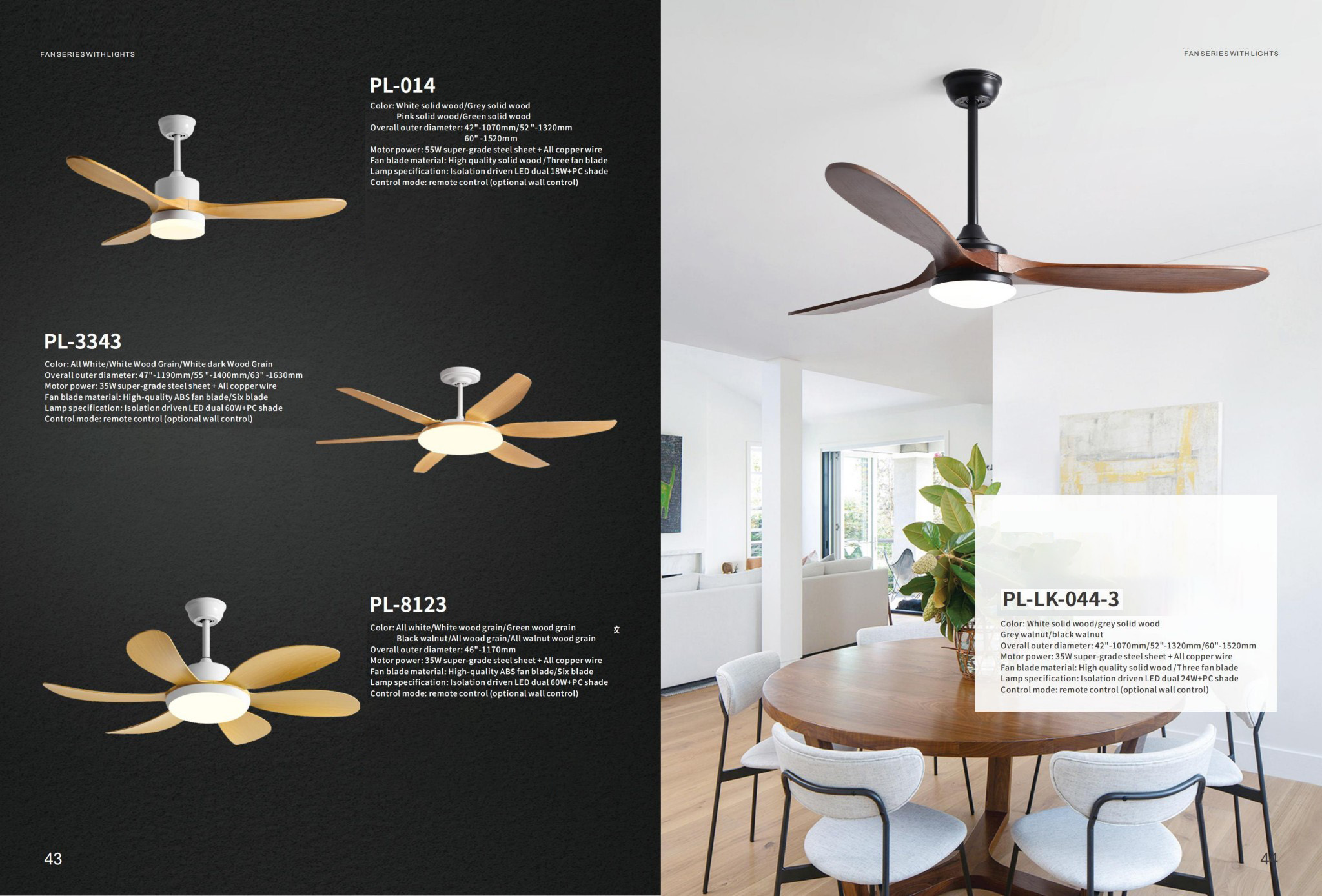 Fan light series with lights - Ceiling Fans | CHEERFUL Kenya image 6 detail view