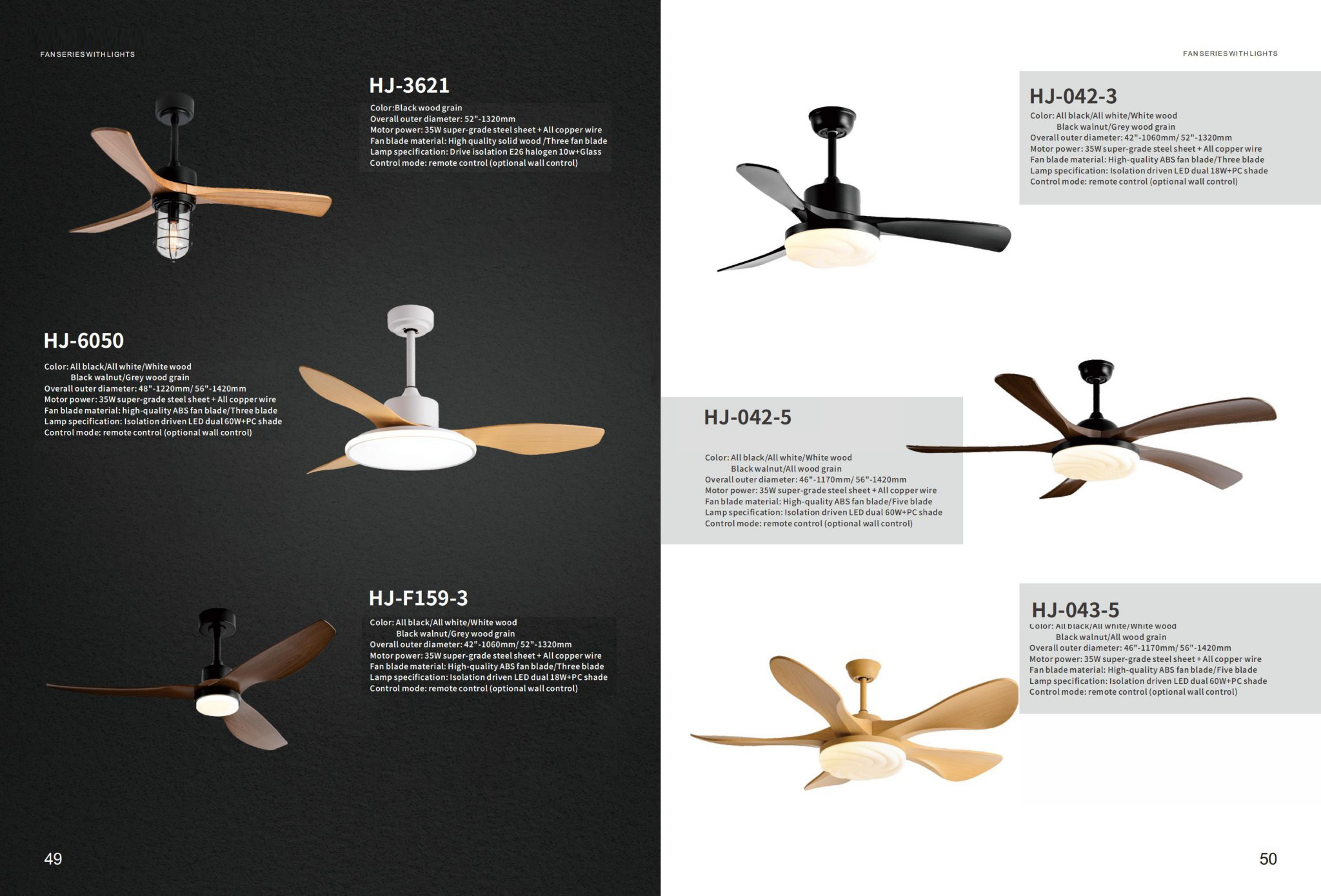Fan light series with lights - Ceiling Fans | CHEERFUL Kenya image 9 detail view