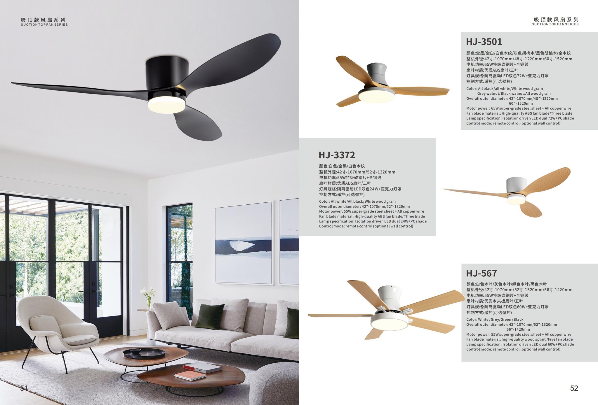 Fan light series with lights - Ceiling Fans | CHEERFUL Kenya image 10 detail view