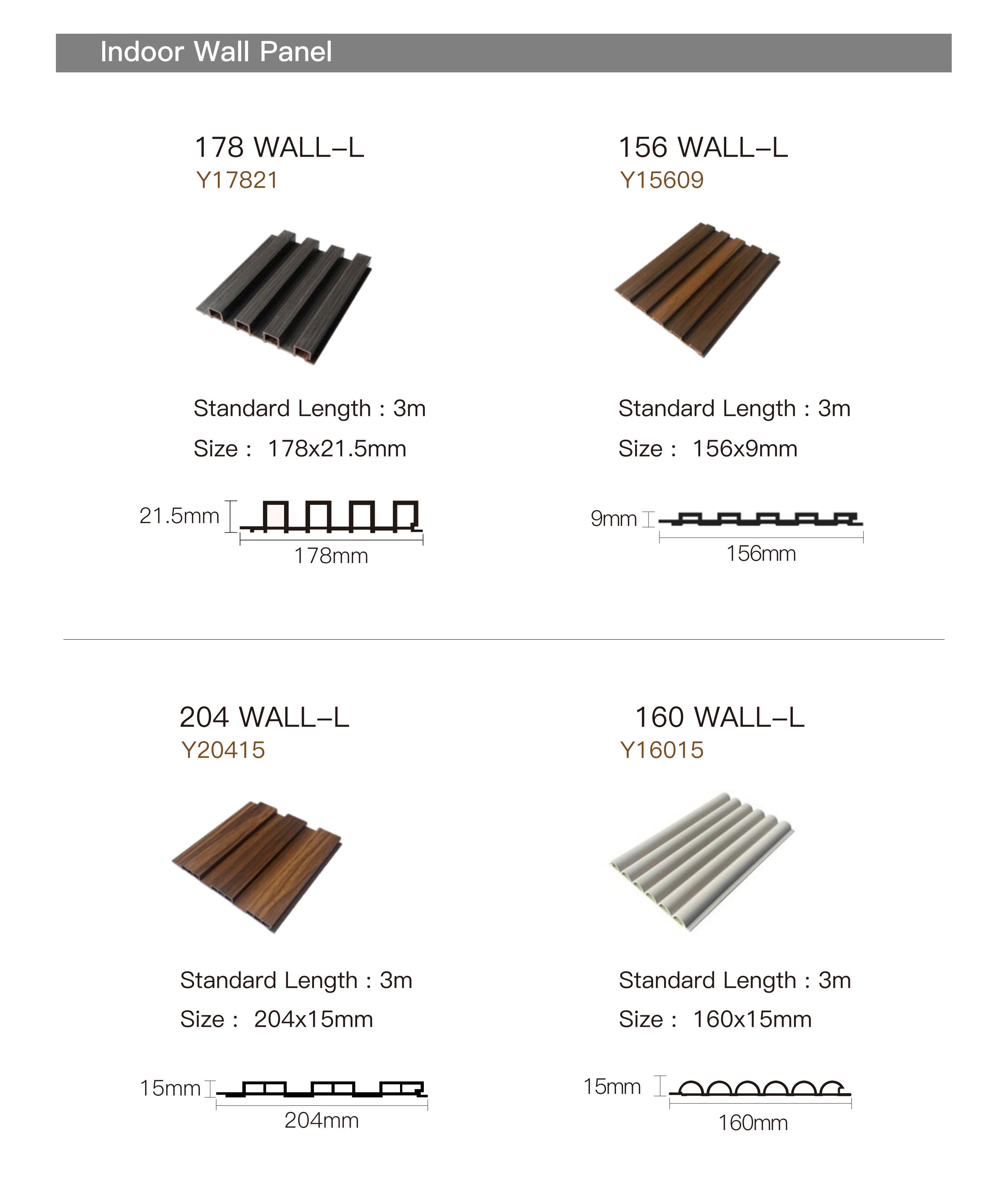 Indoor Laminated Wall Panel - WPC products | CHEERFUL Kenya image 3 detail view
