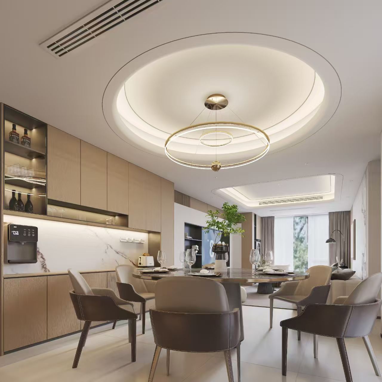 Aluminum profiles and assembly components for gypsum board ceiling, module assembly - Technical Innovative Products | CHEERFUL Kenya