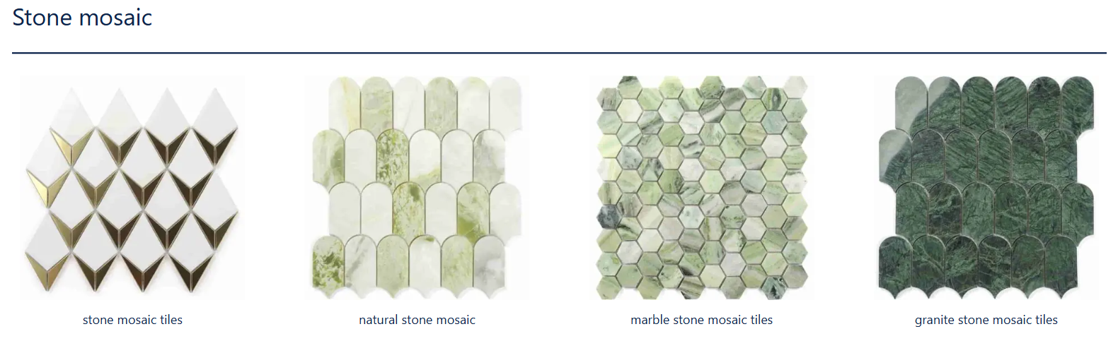 Mosaic Tiles - Tile(Small Stone) | CHEERFUL Kenya image 10 detail view