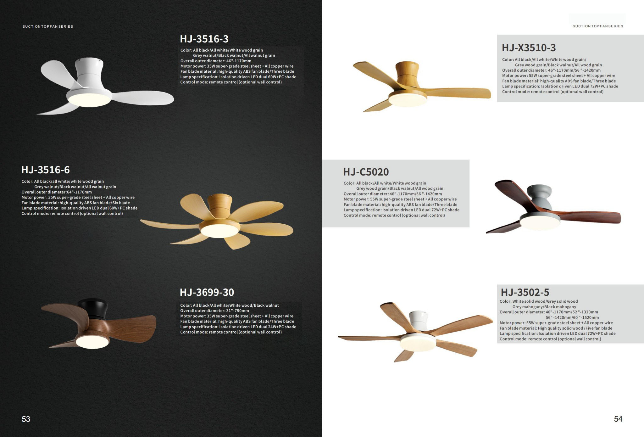 Ceiling mounted fan light series - Ceiling Fans | CHEERFUL Kenya image 2 detail view