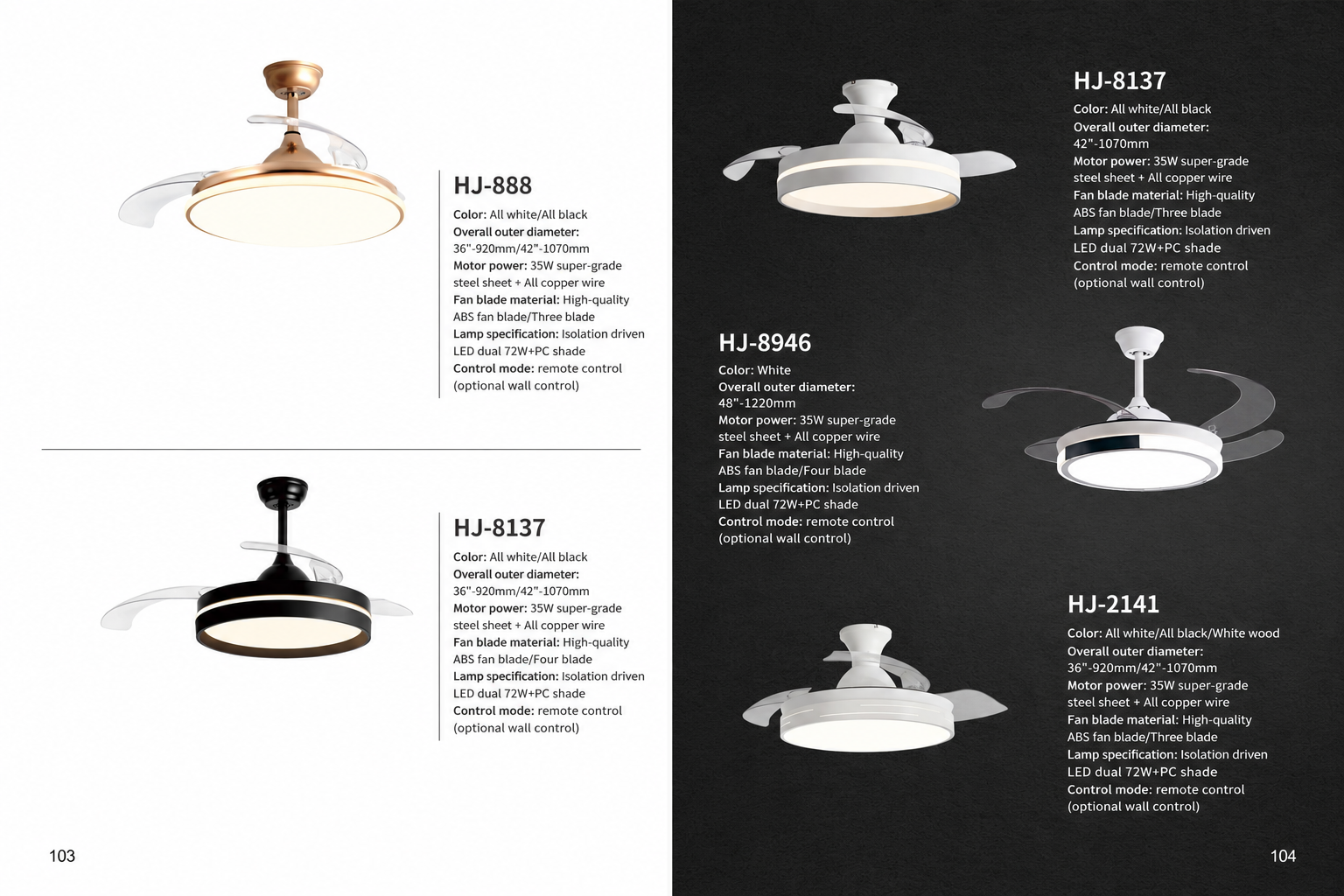 Invisible Fan Light Series - Ceiling Fans | CHEERFUL Kenya image 2 detail view
