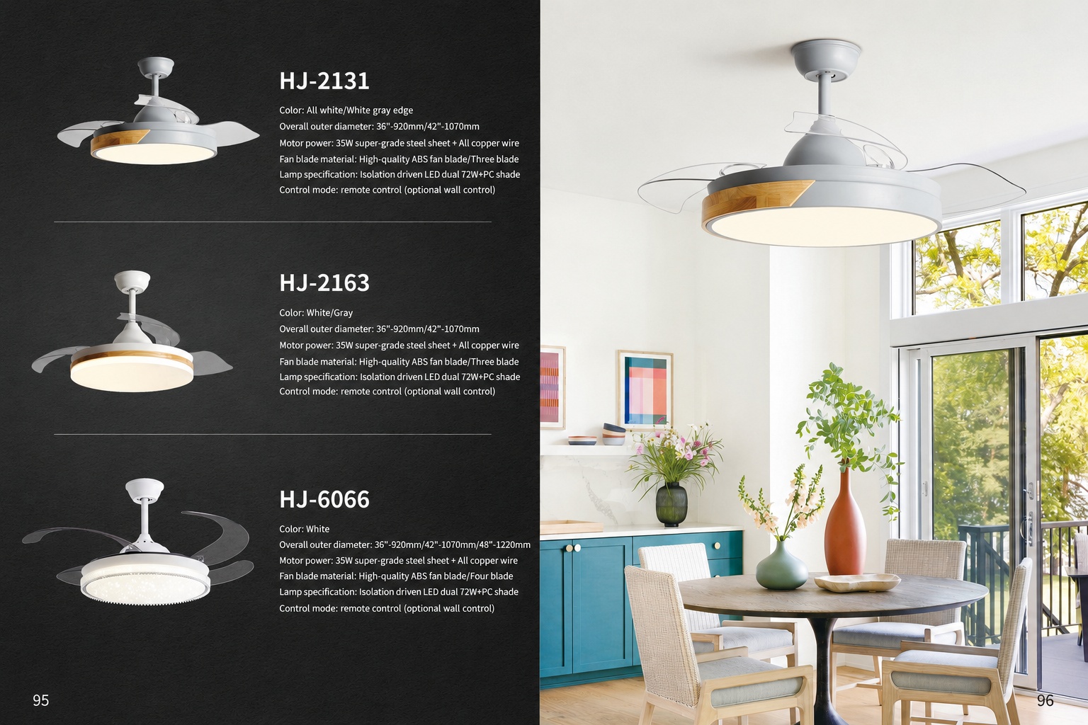 Invisible Fan Light Series - Ceiling Fans | CHEERFUL Kenya image 3 detail view