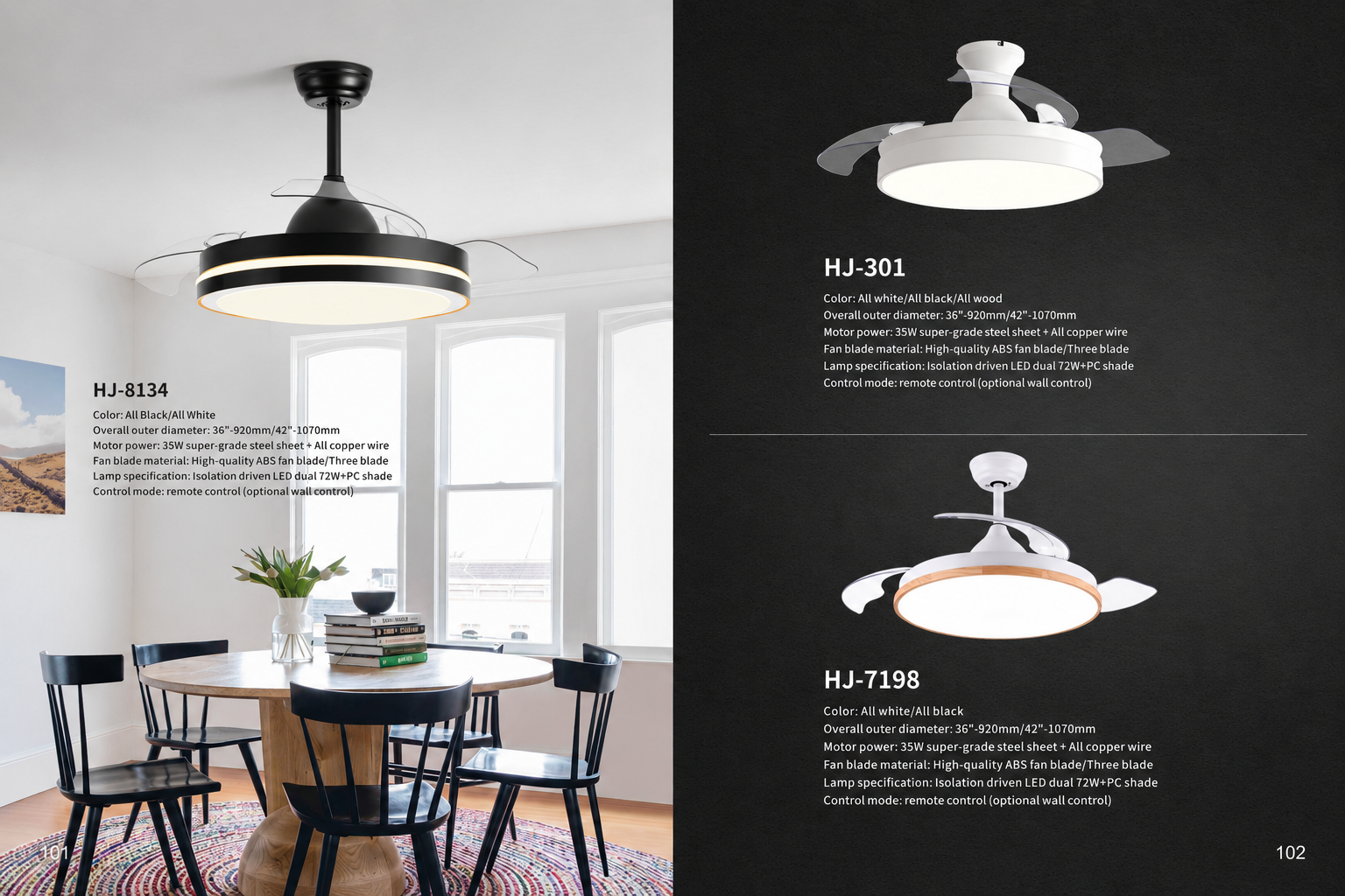 Invisible Fan Light Series - Ceiling Fans | CHEERFUL Kenya image 5 detail view