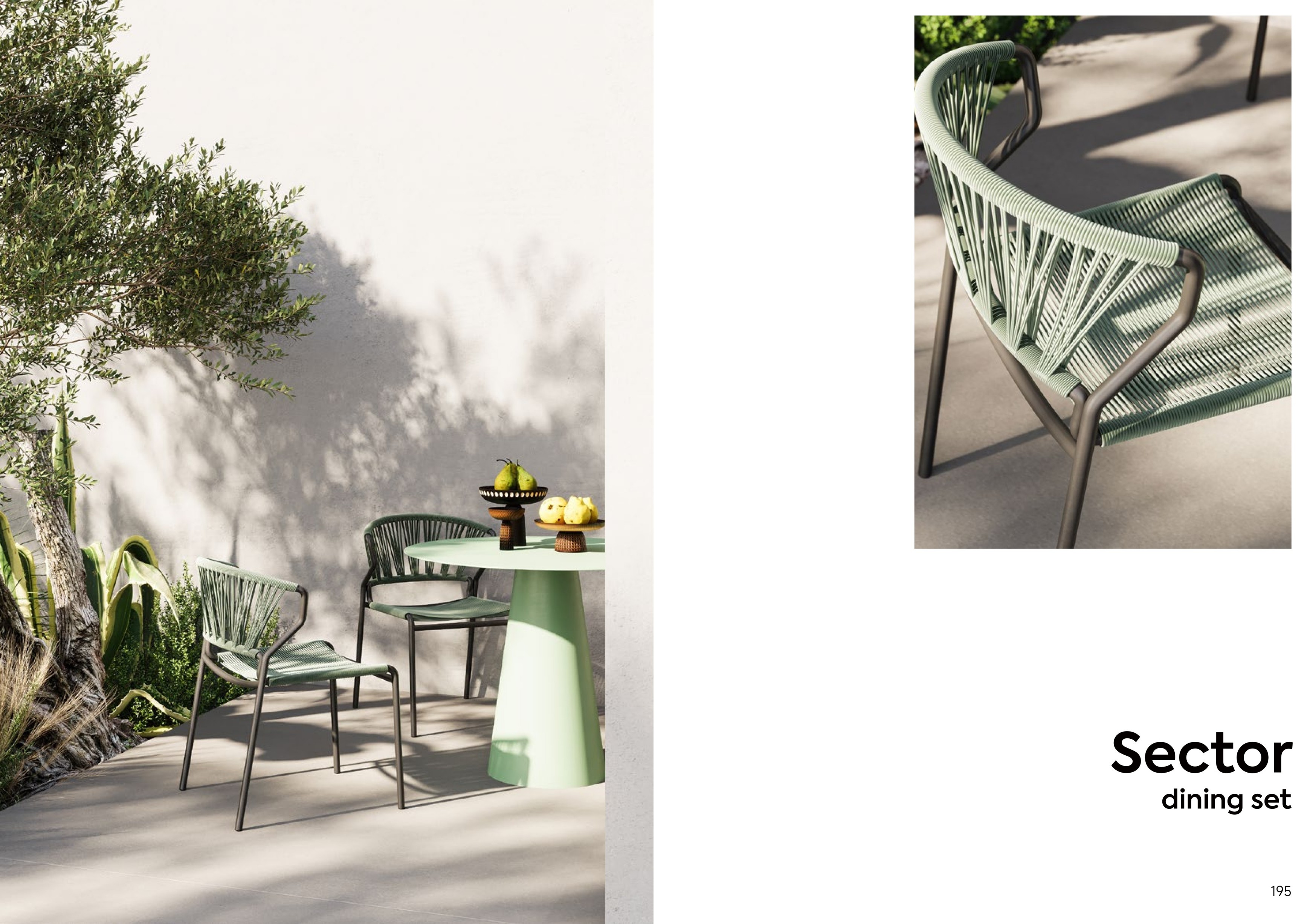 Sector dining set - Indoor and Outdoor Furniture | CHEERFUL Kenya image 2 detail view