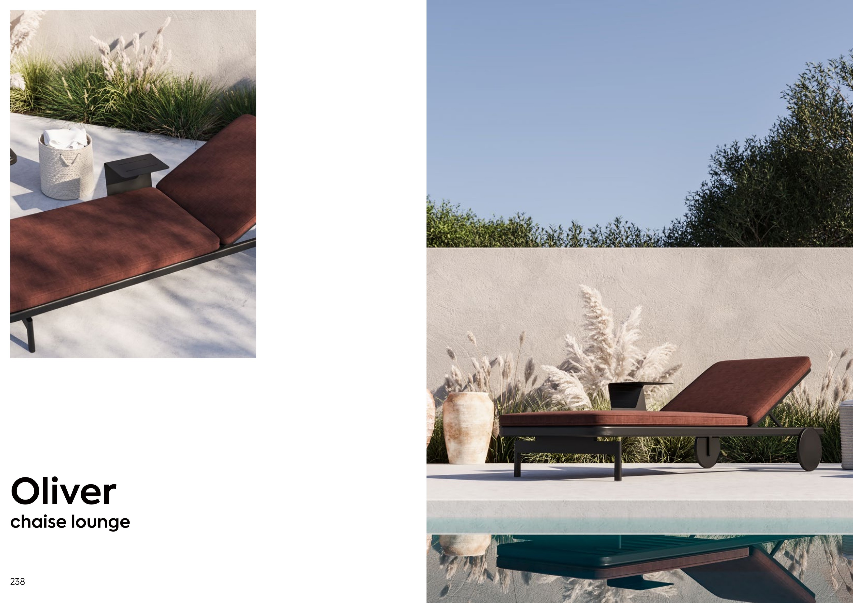 Oliver chaise lounge - Indoor and Outdoor Furniture | CHEERFUL Kenya image 2 detail view