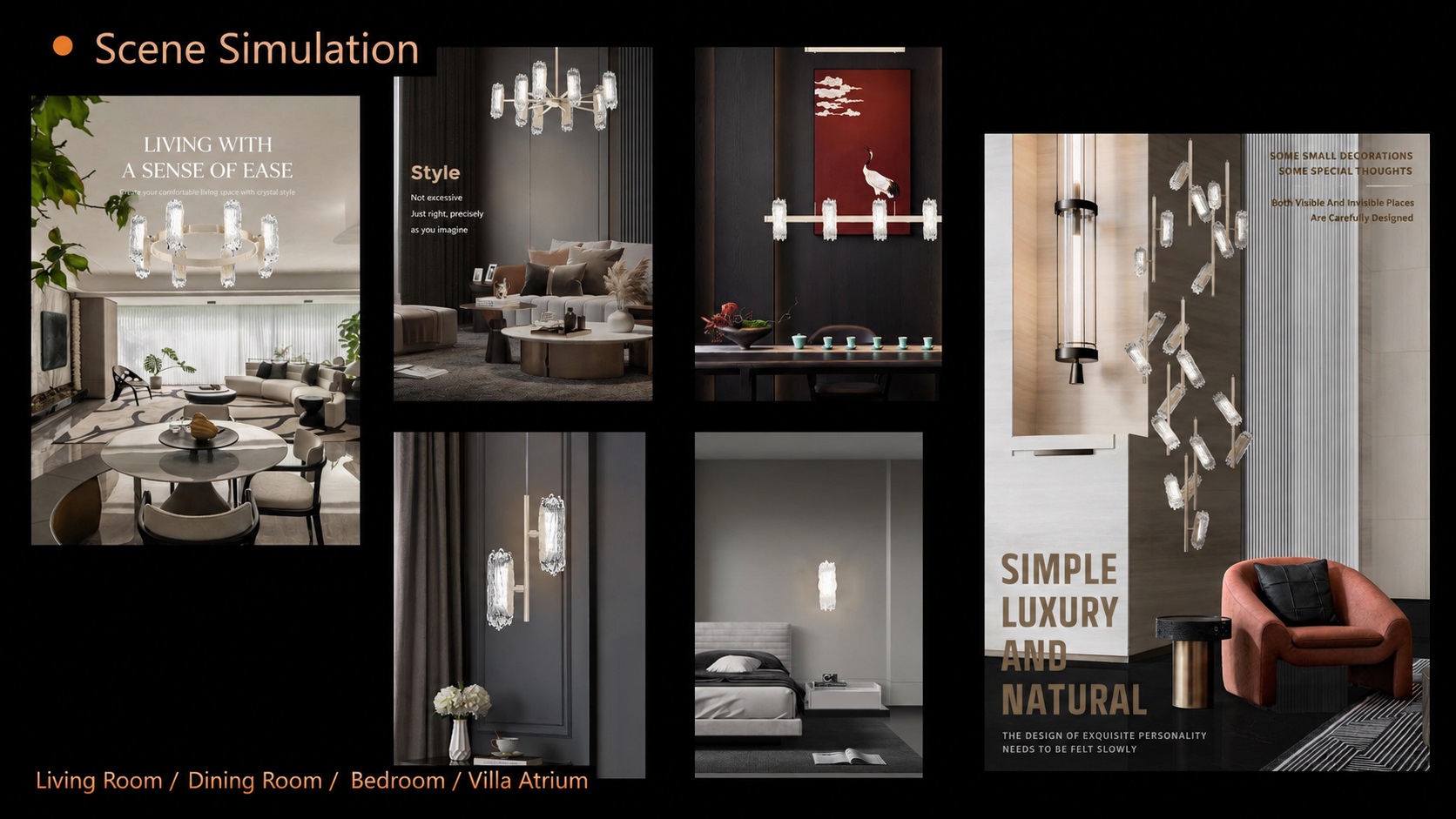 Youguang Crystal Lamp Series - Lighting Fixtures | CHEERFUL Kenya image 2 detail view
