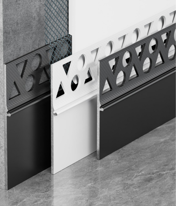 Skirting board without slotting batch gray version - Flooring | CHEERFUL Kenya image 2