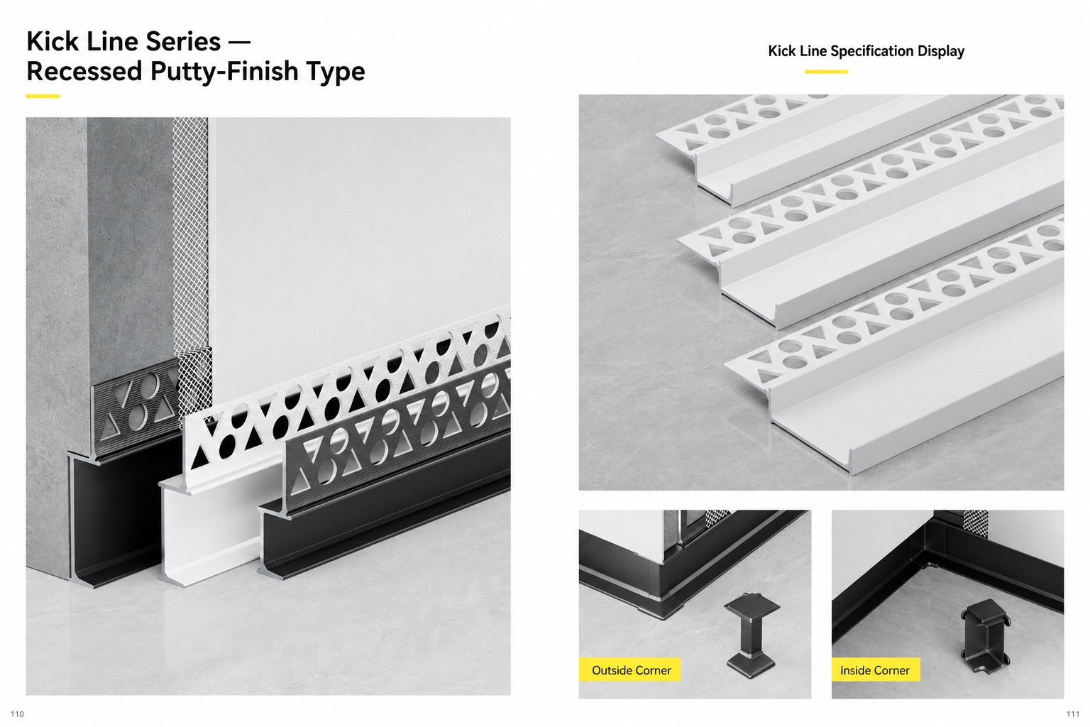 Skirting board without slotting batch gray version - Flooring | CHEERFUL Kenya image 7 detail view