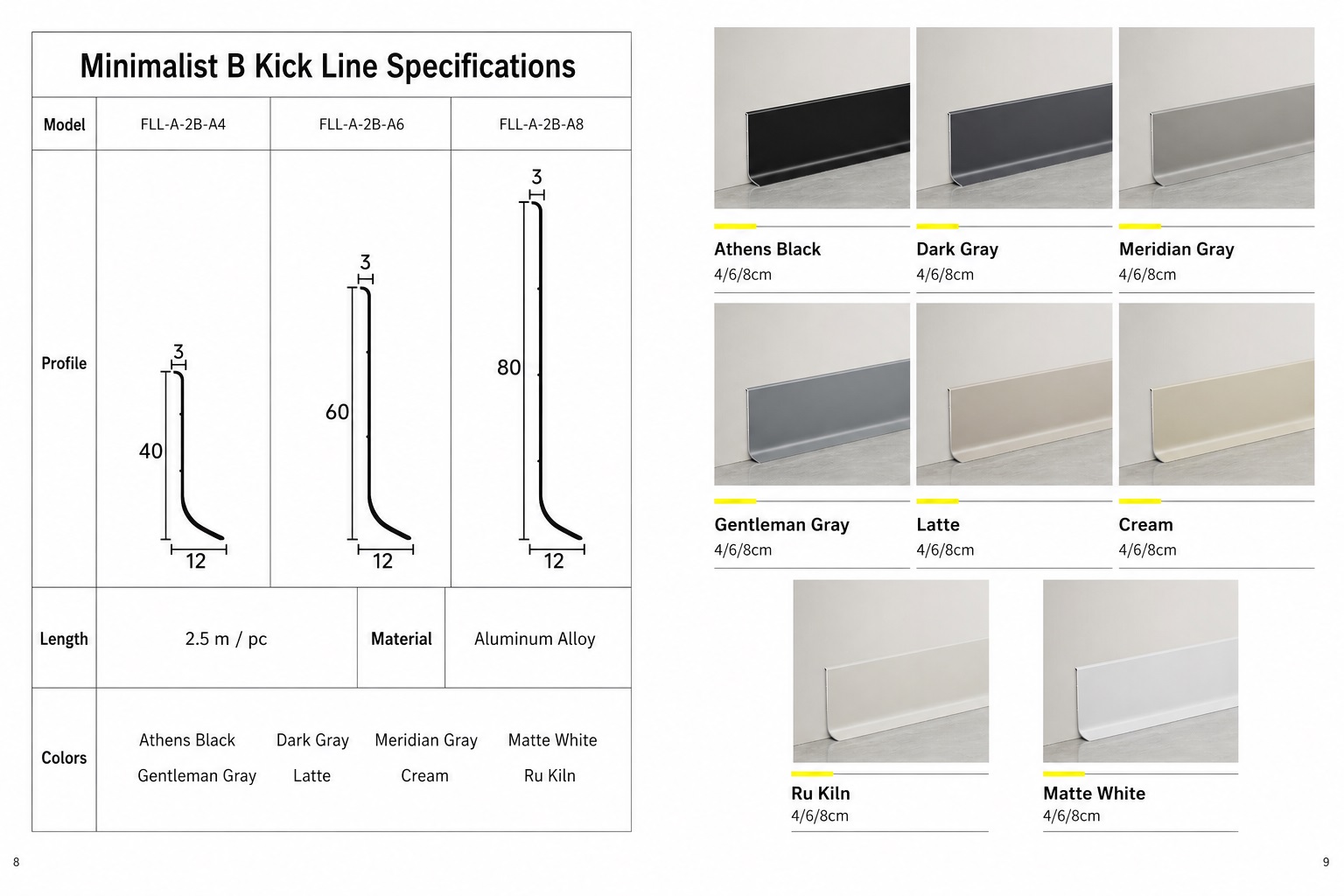 Skirting Line Series - Minimalist Style - Flooring | CHEERFUL Kenya image 4 detail view