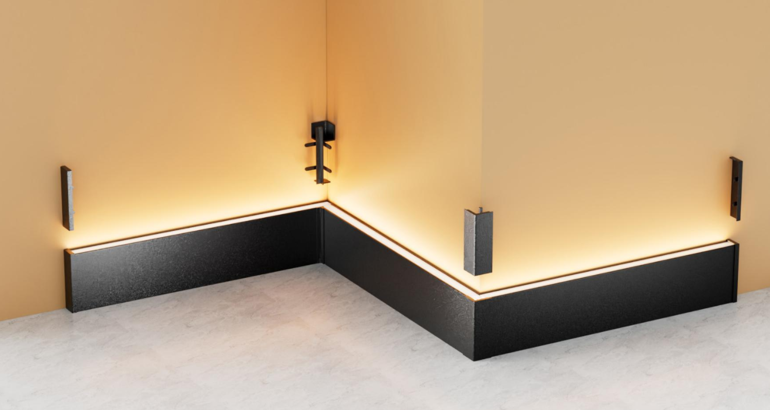 Skirting line series - buckle light strip style - Flooring | CHEERFUL Kenya image 4