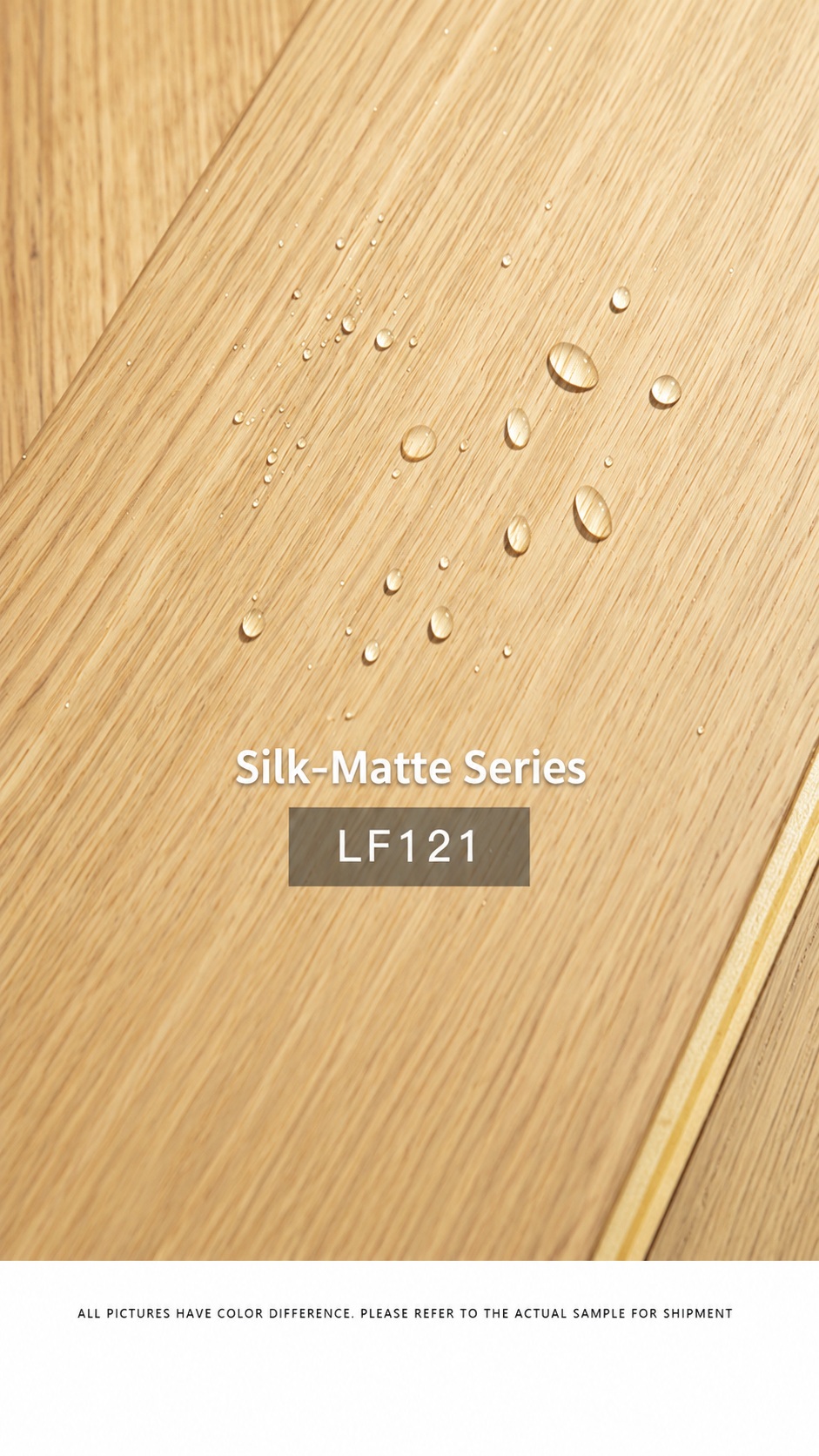 Skin-feel paint oak straight-grain new three-layer flooring - Flooring | CHEERFUL Kenya image 7 detail view