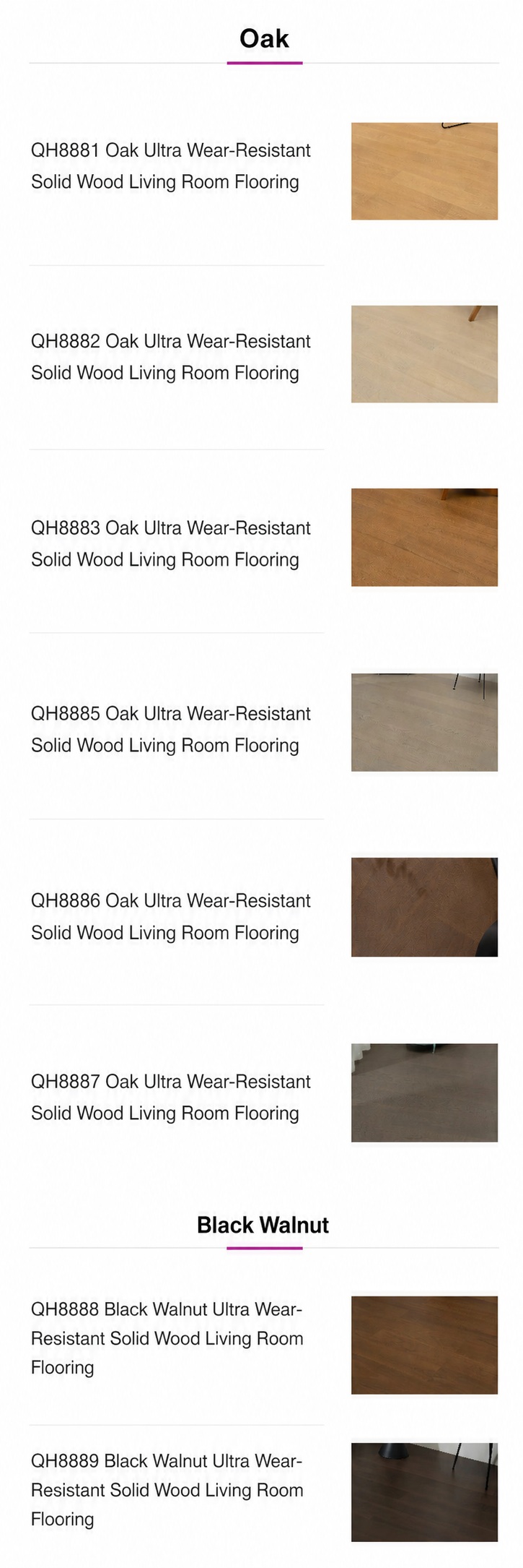 All-Birch Wear-Resistant Solid Wood Flooring - Flooring | CHEERFUL Kenya image 8 detail view