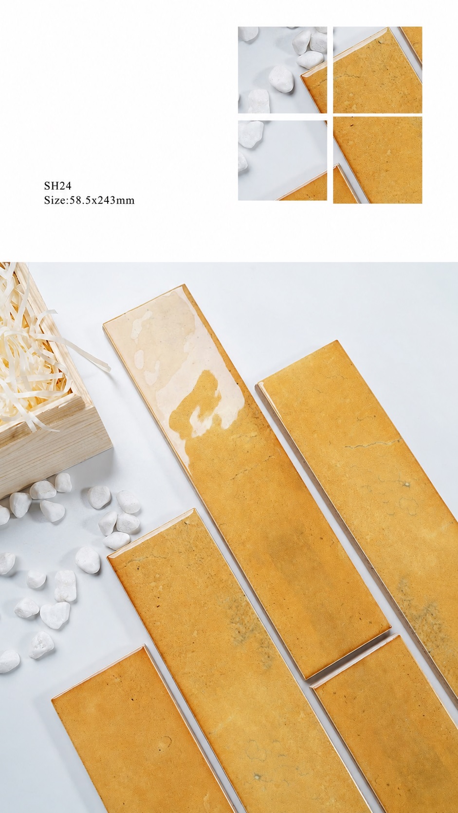 Tiles - Sugar House Series - Tile(Small Stone) | CHEERFUL Kenya image 7 detail view