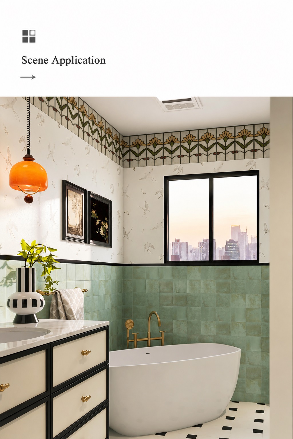 Tiles - Sugar House Series  - Tile(Small Stone) | CHEERFUL Kenya image 3 detail view