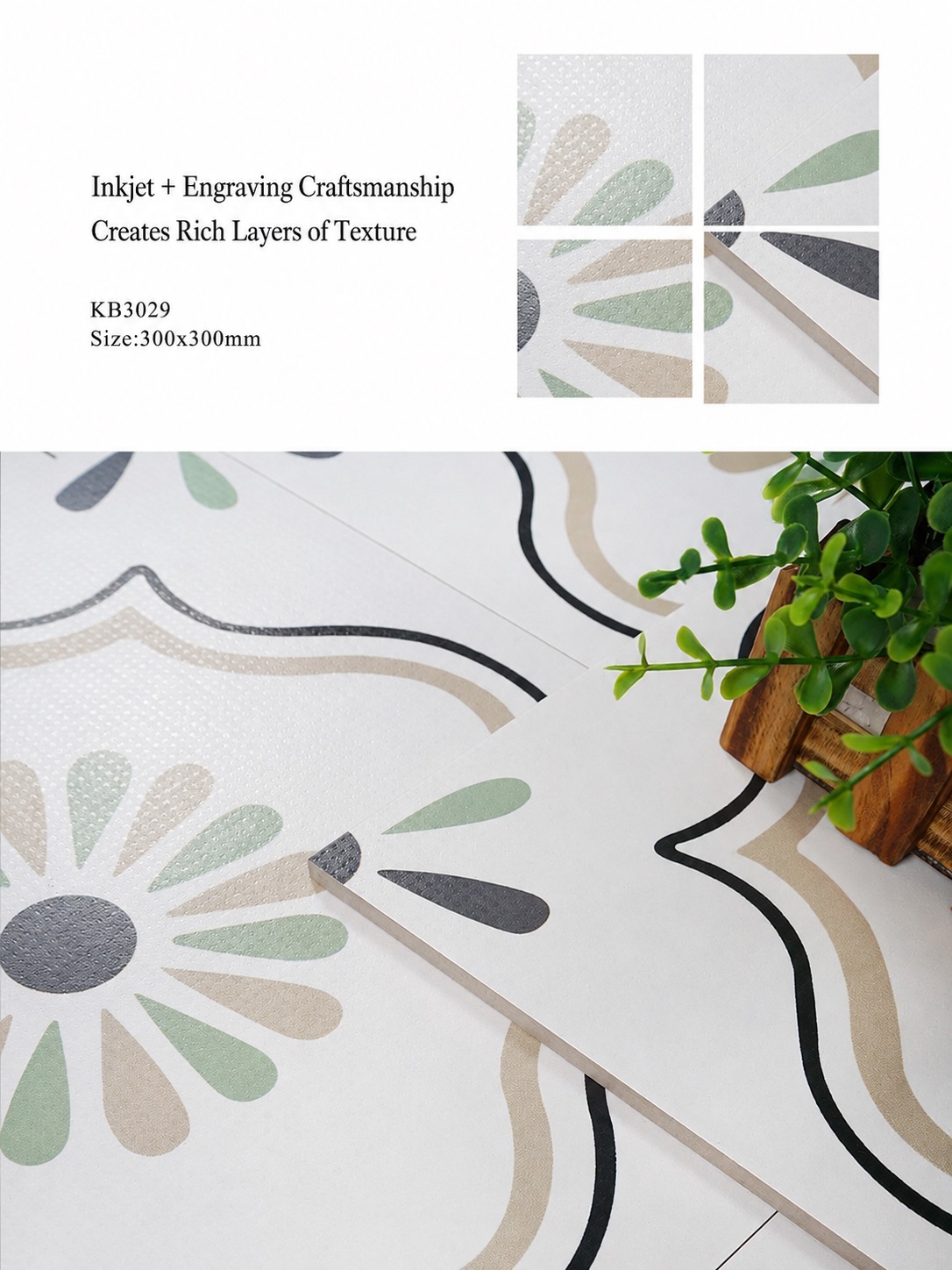 Tiles - Island Series - Tile(Small Stone) | CHEERFUL Kenya image 7 detail view