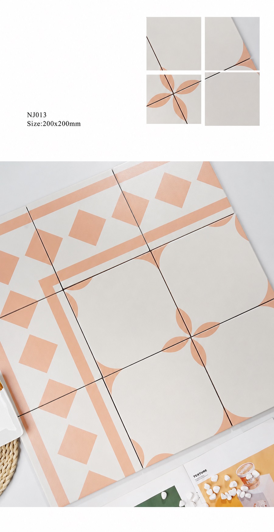 Time Residence Series - Tile(Small Stone) | CHEERFUL Kenya image 7 detail view